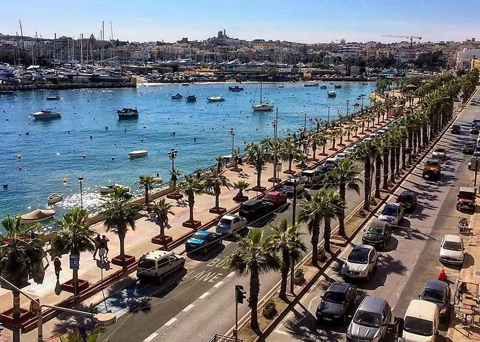 Apartament Bright 2-bedroom Near Promenade & Sliema Ferry To Valletta *